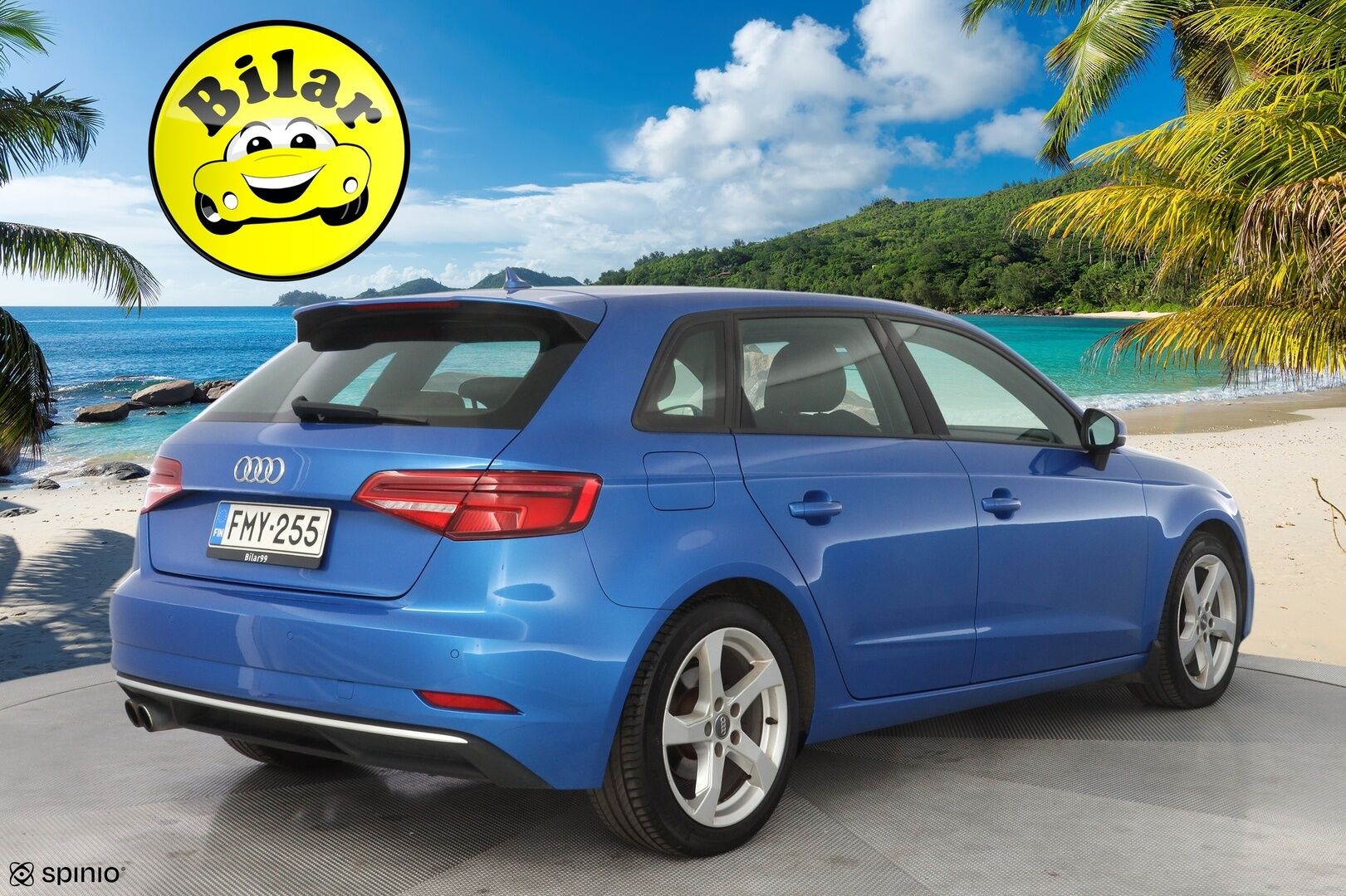 Audi A3 2018 Sportback Pro Business Sport Edition 2,0 TFSI 140 kW quattro S tronic - ACC | P-tutkat | Sporttipenkit| Kahdet renkaat | Fiksut huollot