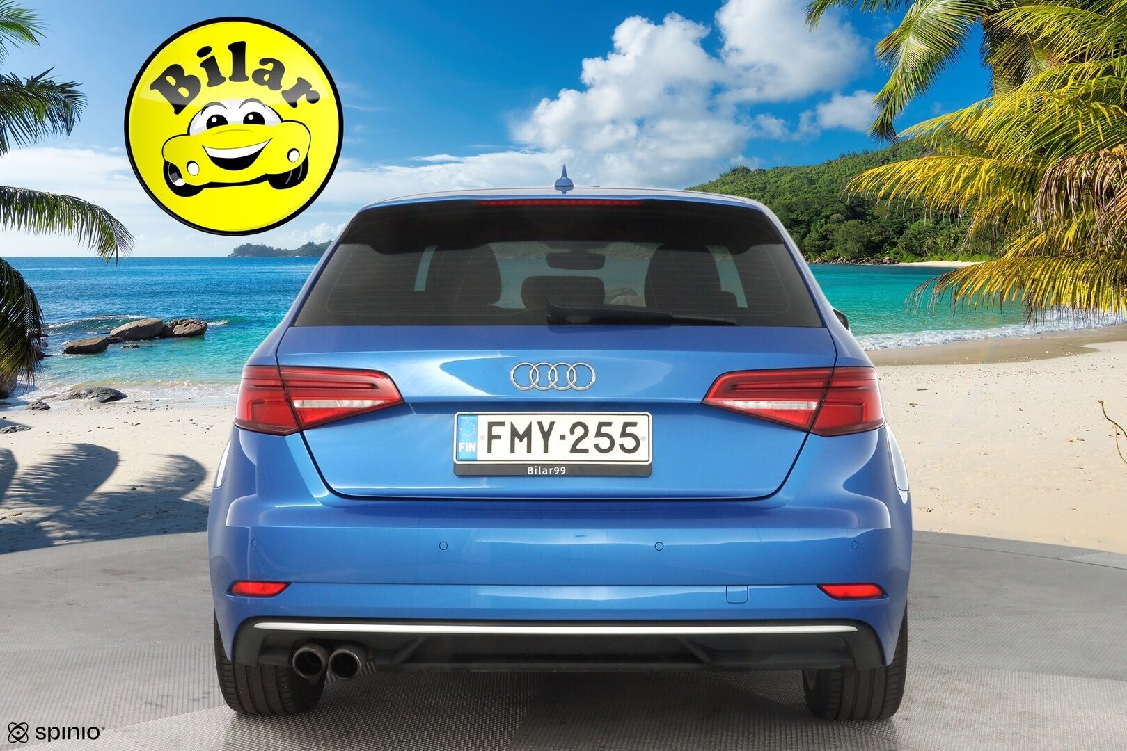 Audi A3 2018 Sportback Pro Business Sport Edition 2,0 TFSI 140 kW quattro S tronic - KATSO HINTA!! | ACC | P-tutkat | Sporttipenkit| Kahdet renkaat | Fiksut huollot