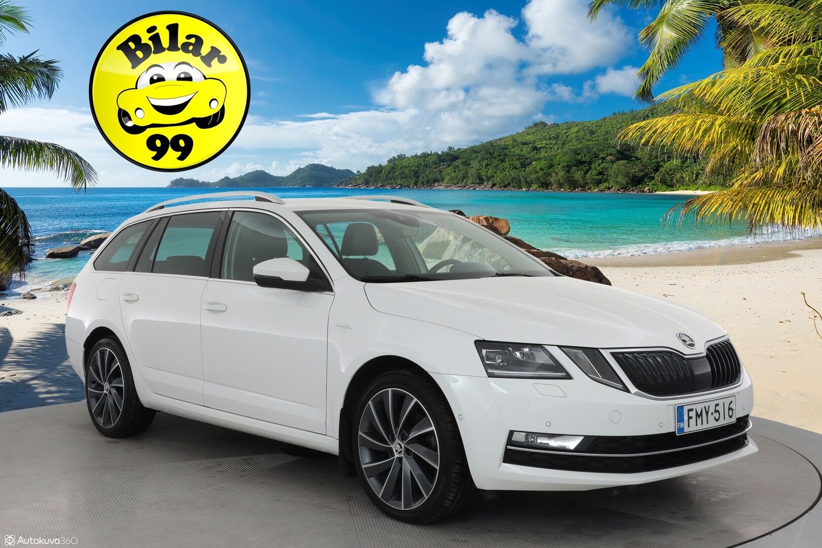 Skoda Octavia 2018 Combi 1,8 TSI L&K DSG. ** Webasto / Koukku / Adapt.Vakkari / Muistipenkki / P.Kamera / LED-valot / Canton / Navi ** - Suomi-auto / Kahdet Renkaat