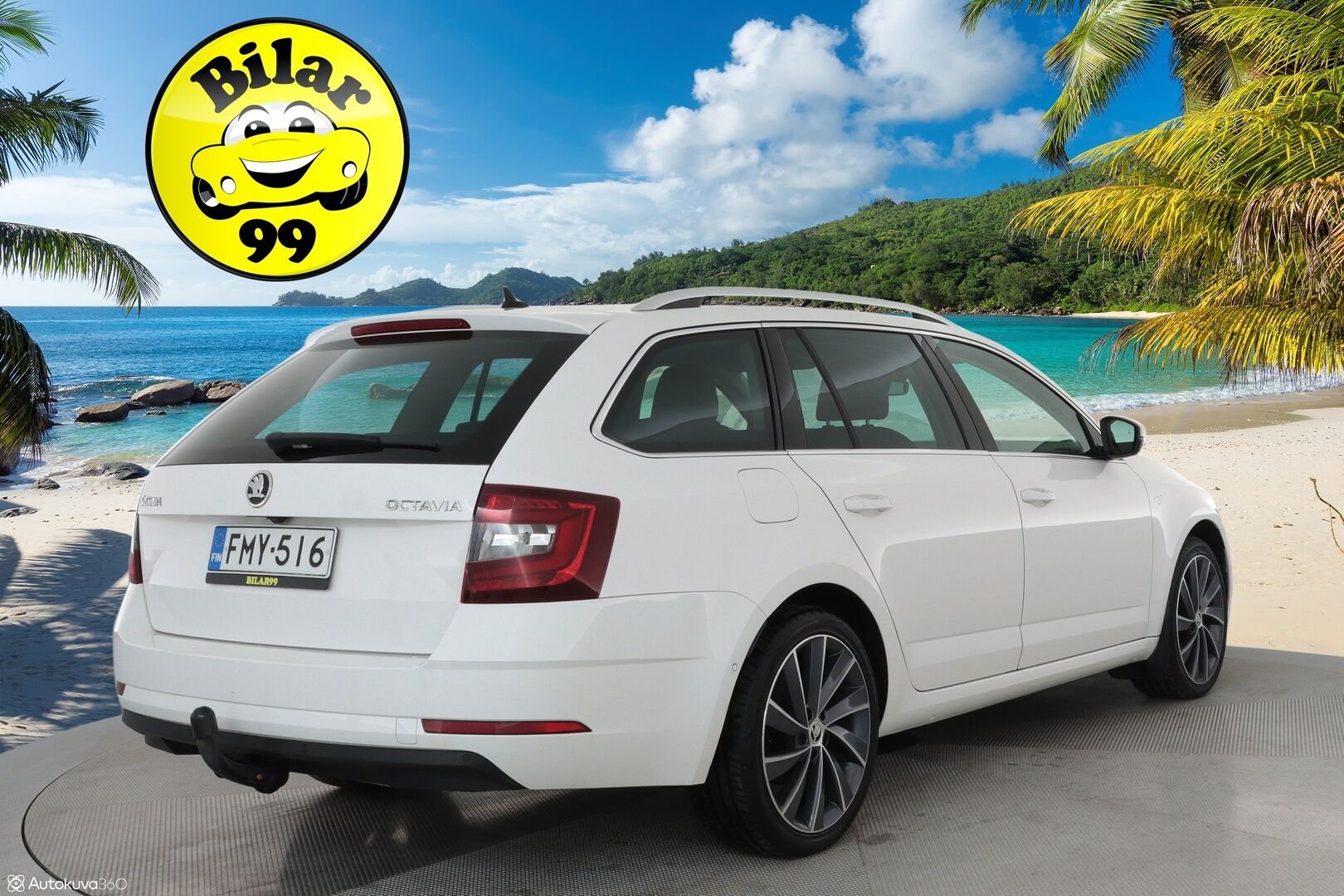 Skoda Octavia 2018 Combi 1,8 TSI L&K DSG. ** Webasto / Koukku / Adapt.Vakkari / Muistipenkki / P.Kamera / LED-valot / Canton / Navi ** - Suomi-auto / Kahdet Renkaat