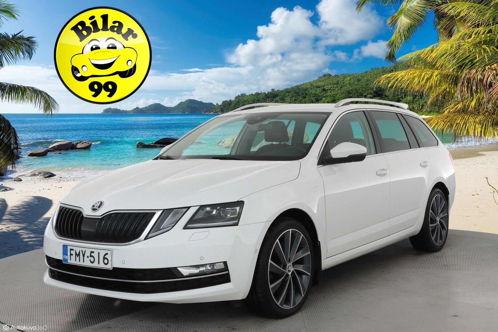Skoda Octavia 2018 Combi 1,8 TSI L&K DSG. ** Webasto / Koukku / Adapt.Vakkari / Muistipenkki / P.Kamera / LED-valot / Canton / Navi ** - Suomi-auto / Kahdet Renkaat