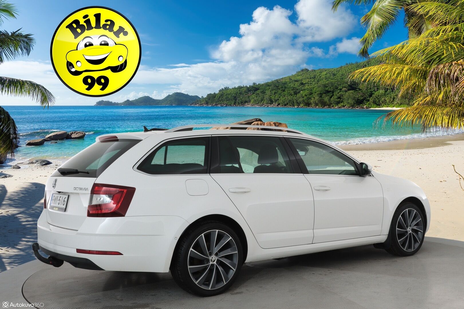 Skoda Octavia 2018 Combi 1,8 TSI L&K DSG. ** Webasto / Koukku / Adapt.Vakkari / Muistipenkki / P.Kamera / LED-valot / Canton / Navi ** - Suomi-auto / Kahdet Renkaat