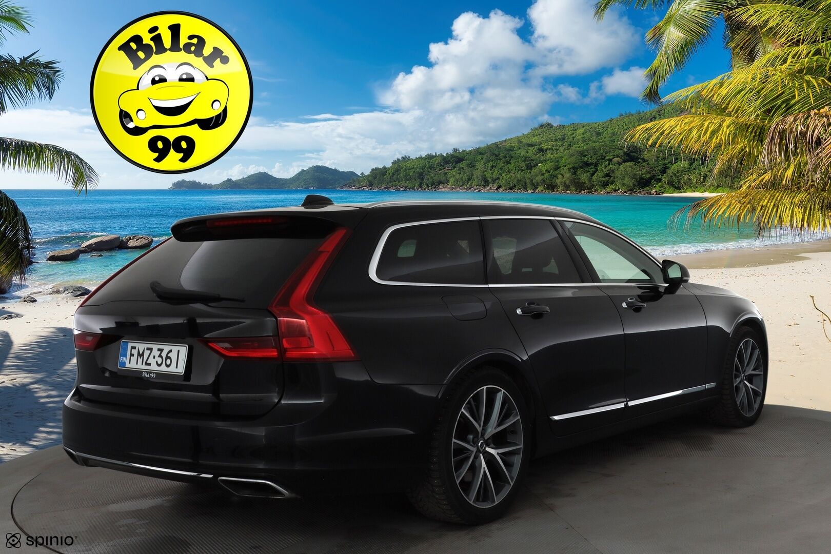 Volvo V90 2018 T8 AWD Business Inscription aut * Polestar /  Pilot Assist / Webasto / Muistipenkki / Full LED / P.Kamera / Sporttinahat * - Kahdet Renkaat / 2x Lataus / Suomi-auto - HULLUT AVAJAISHULINAT KORKOTARJOUS 3,29 %
