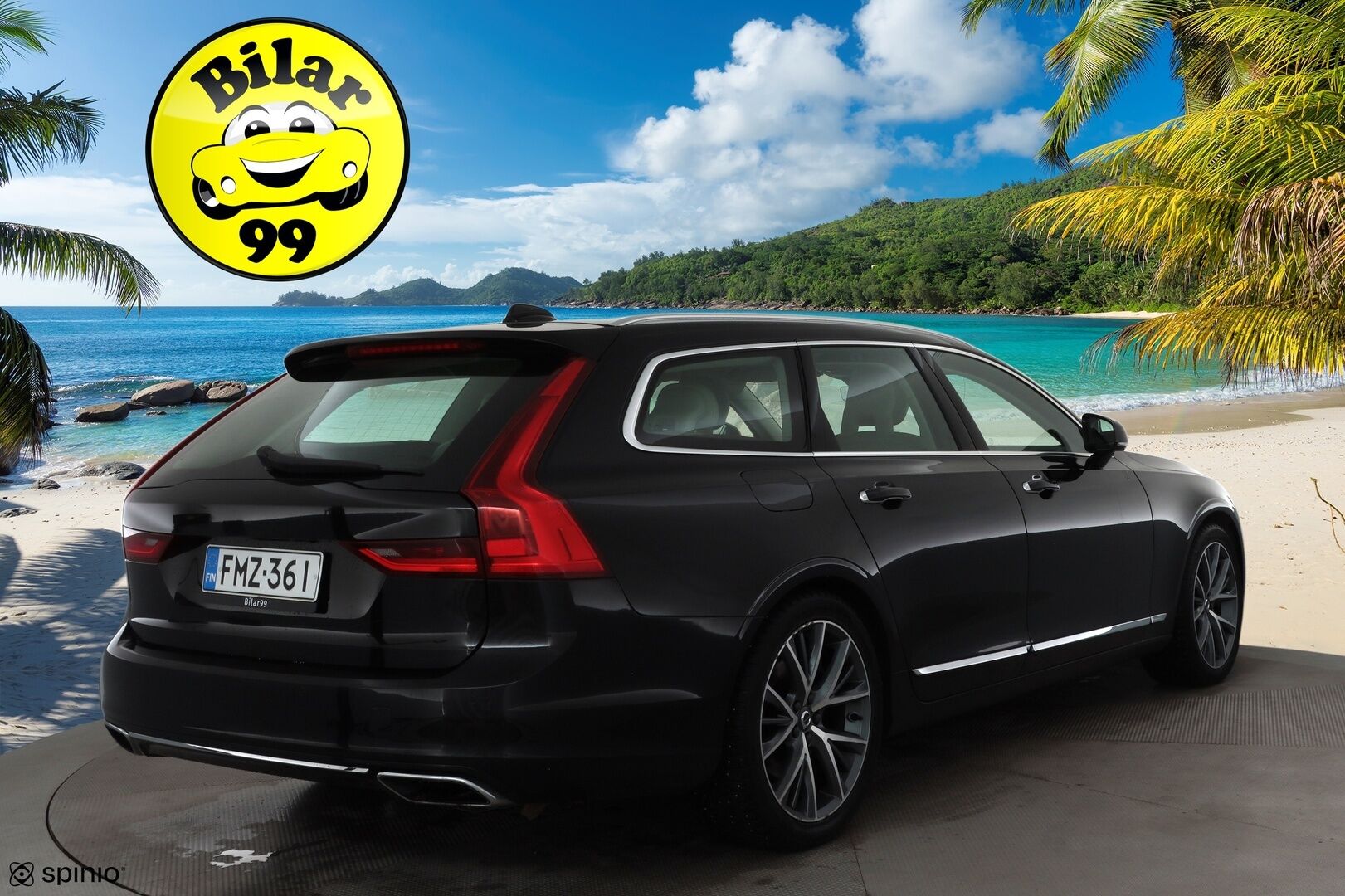 Volvo V90 2019 T8 AWD Business Inscription aut * Pilot Assist / Webasto / Muistipenkki / LED / P.Kamera / Sporttinahat * - Kahdet Renkaat / 2x Lataus / Suomi-auto