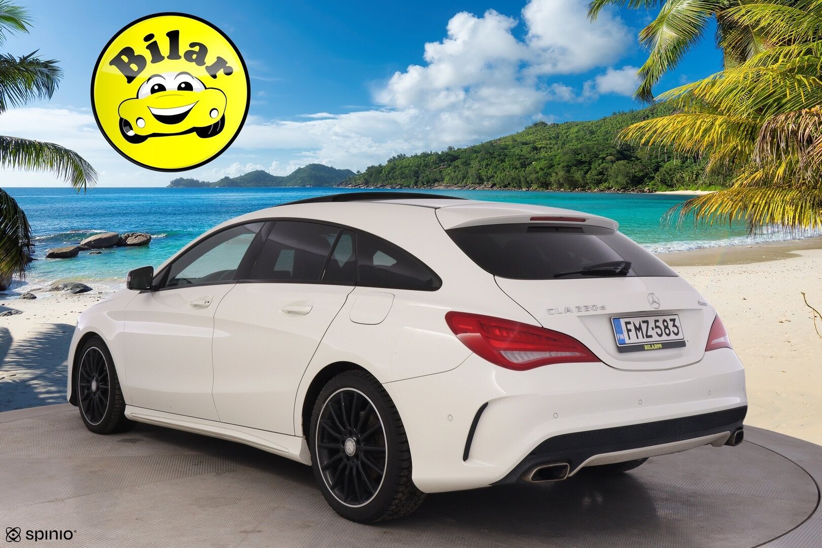 Mercedes-Benz CLA 2016 220 d 4MATIC Shooting Brake AMG - | Harman/Kardon | Lohko+S.Lämmitin | Muistipenkit | Panorama | Nahkasisusta |