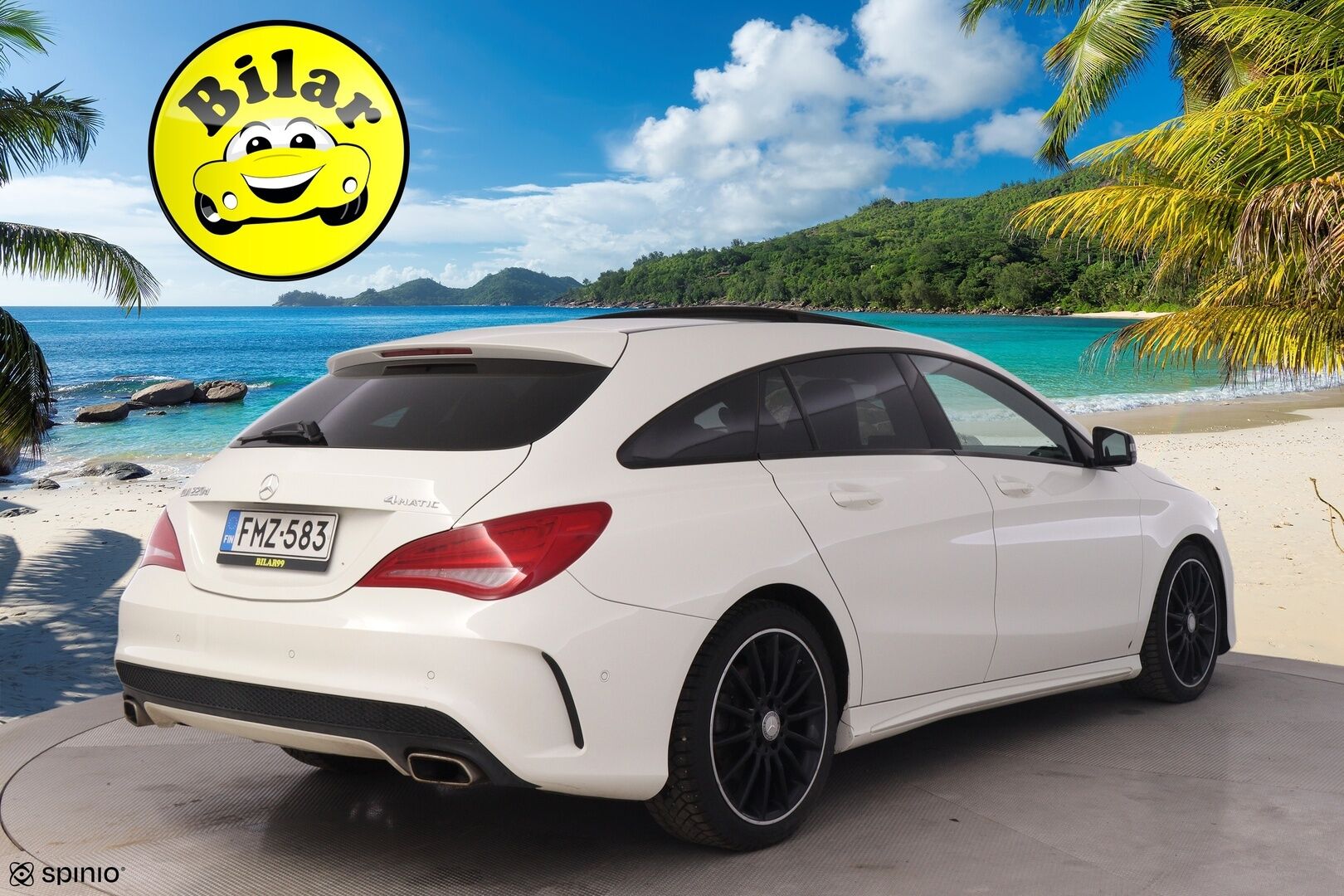 Mercedes-Benz CLA 2016 220 d 4MATIC Shooting Brake AMG - | Harman/Kardon | Lohko+S.Lämmitin | Muistipenkit | Panorama | Nahkasisusta |