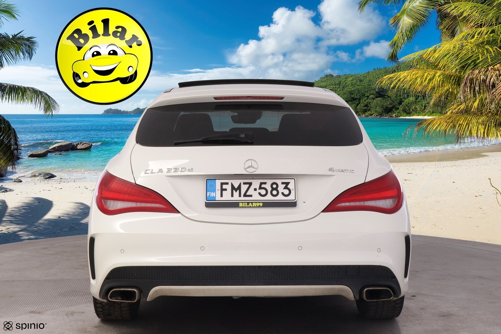 Mercedes-Benz CLA 2016 220 d 4MATIC Shooting Brake AMG - | Harman/Kardon | Lohko+S.Lämmitin | Muistipenkit | Panorama | Nahkasisusta |