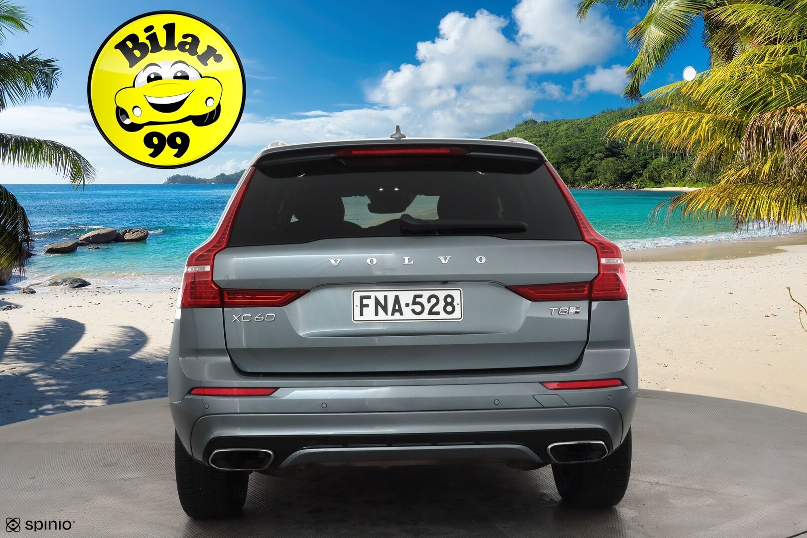 Volvo XC60 2018 T8 AWD R-Design aut * Pilot assist / Webasto / Koukku / 360-kamera / Full-LED / Panorama / Muistipenkki / Ilma-alusta * - Suomi-auto / Akku kuntotarkastettu / 2x Lataus - HULLUT AVAJAISHULINAT KORKOTARJOUS 3,29 %