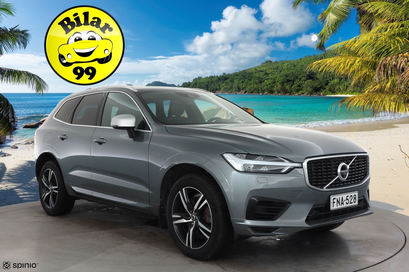 Volvo XC60 2018 T8 AWD R-Design aut * Pilot assist / Webasto / Koukku / 360-kamera / Full-LED / Panorama / Muistipenkki / Ilma-alusta * - Suomi-auto / Akku kuntotarkastettu / 2x Lataus - HULLUT AVAJAISHULINAT KORKOTARJOUS 3,29 %