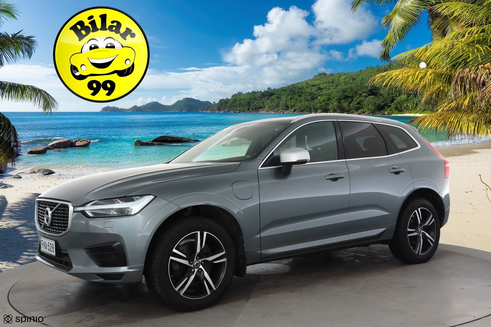 Volvo XC60 2018 T8 AWD R-Design aut * Pilot assist / Webasto / Koukku / 360-kamera / Full-LED / Panorama / Muistipenkki / Ilma-alusta * - Suomi-auto / Akku kuntotarkastettu / 2x Lataus - HULLUT AVAJAISHULINAT KORKOTARJOUS 3,29 %