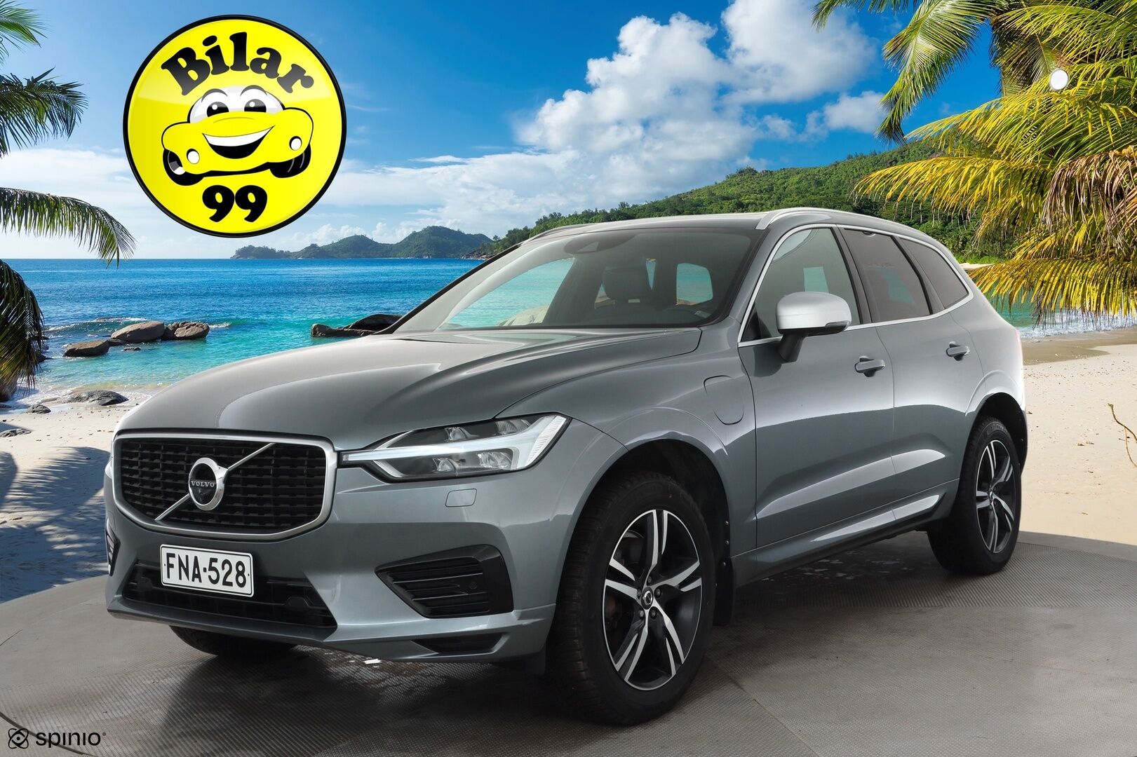 Volvo XC60 2018 T8 AWD R-Design aut * Pilot assist / Webasto / Koukku / 360-kamera / Full-LED / Panorama / Muistipenkki / Ilma-alusta * - Suomi-auto / Akku kuntotarkastettu / 2x Lataus - HULLUT AVAJAISHULINAT KORKOTARJOUS 3,29 %