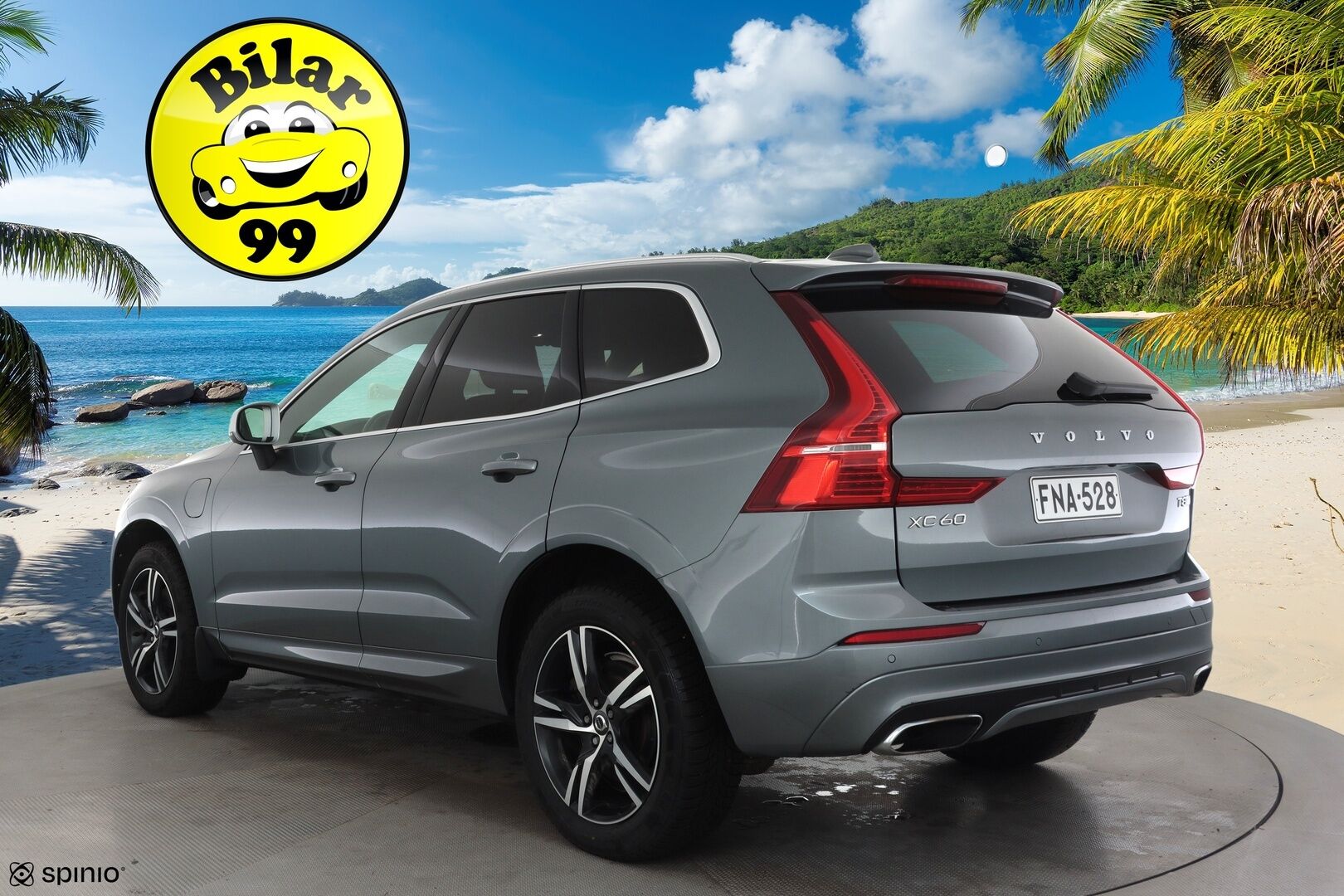 Volvo XC60 2018 T8 AWD R-Design aut * Pilot assist / Webasto / Koukku / 360-kamera / Full-LED / Panorama / Muistipenkki / Ilma-alusta * - Suomi-auto / Akku kuntotarkastettu / 2x Lataus - HULLUT AVAJAISHULINAT KORKOTARJOUS 3,29 %