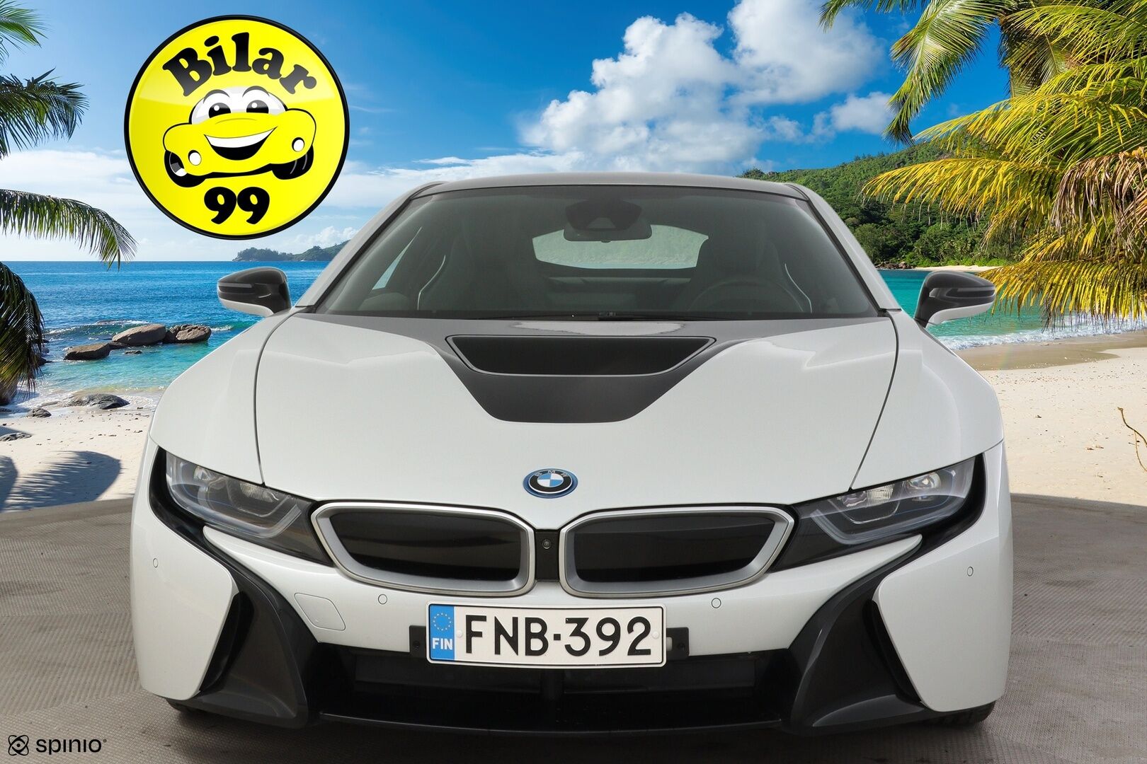 BMW i8 2018 Business Exclusive * Facelift / Laser-Ajovalot / Harman&Kardon / HUD / 360-Kamera * - 2,99 % KORKOTARJOUS TÄHÄN AUTOON - * Suomeen uutena myyty todella hyvin pidetty ja vähän ajettu yksilö! *