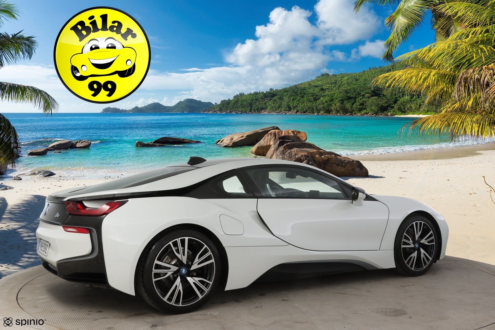 BMW i8 2018 Business Exclusive * Facelift / Laser-Ajovalot / Harman&Kardon / HUD / 360-Kamera * - 2,99 % KORKOTARJOUS TÄHÄN AUTOON - * Suomeen uutena myyty todella hyvin pidetty ja vähän ajettu yksilö! *
