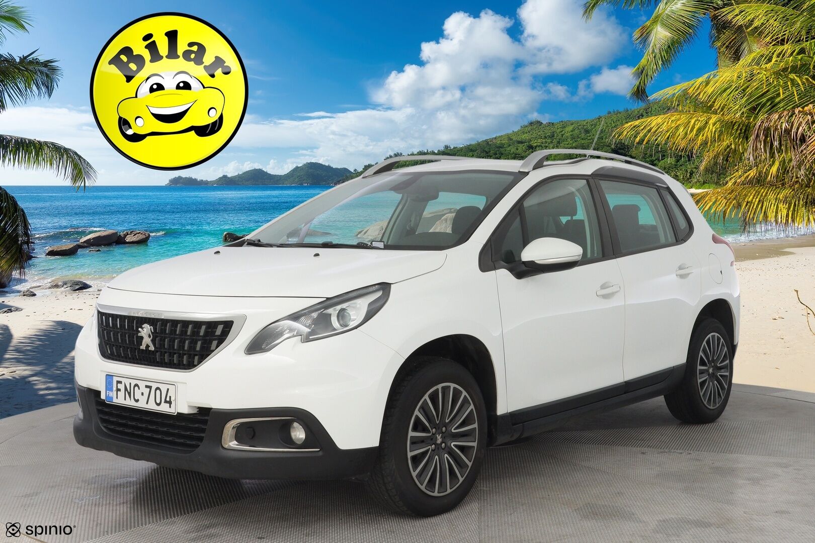 Peugeot 2008 2018 Motion VTi 82 - Myydään huutokaupat.com - Suomi-auto | Cruise | Lohkolämmitin sisäpistokkeella | Jakohihna vaihdettu 99tkm 