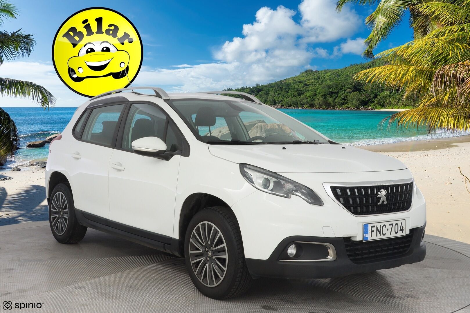 Peugeot 2008 2018 Motion VTi 82 - Myydään huutokaupat.com - Suomi-auto | Cruise | Lohkolämmitin sisäpistokkeella | Jakohihna vaihdettu 99tkm 