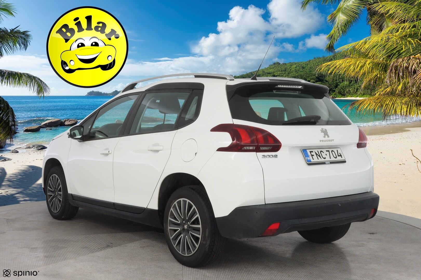 Peugeot 2008 2018 Motion VTi 82 - Myydään huutokaupat.com - Suomi-auto | Cruise | Lohkolämmitin sisäpistokkeella | Jakohihna vaihdettu 99tkm 