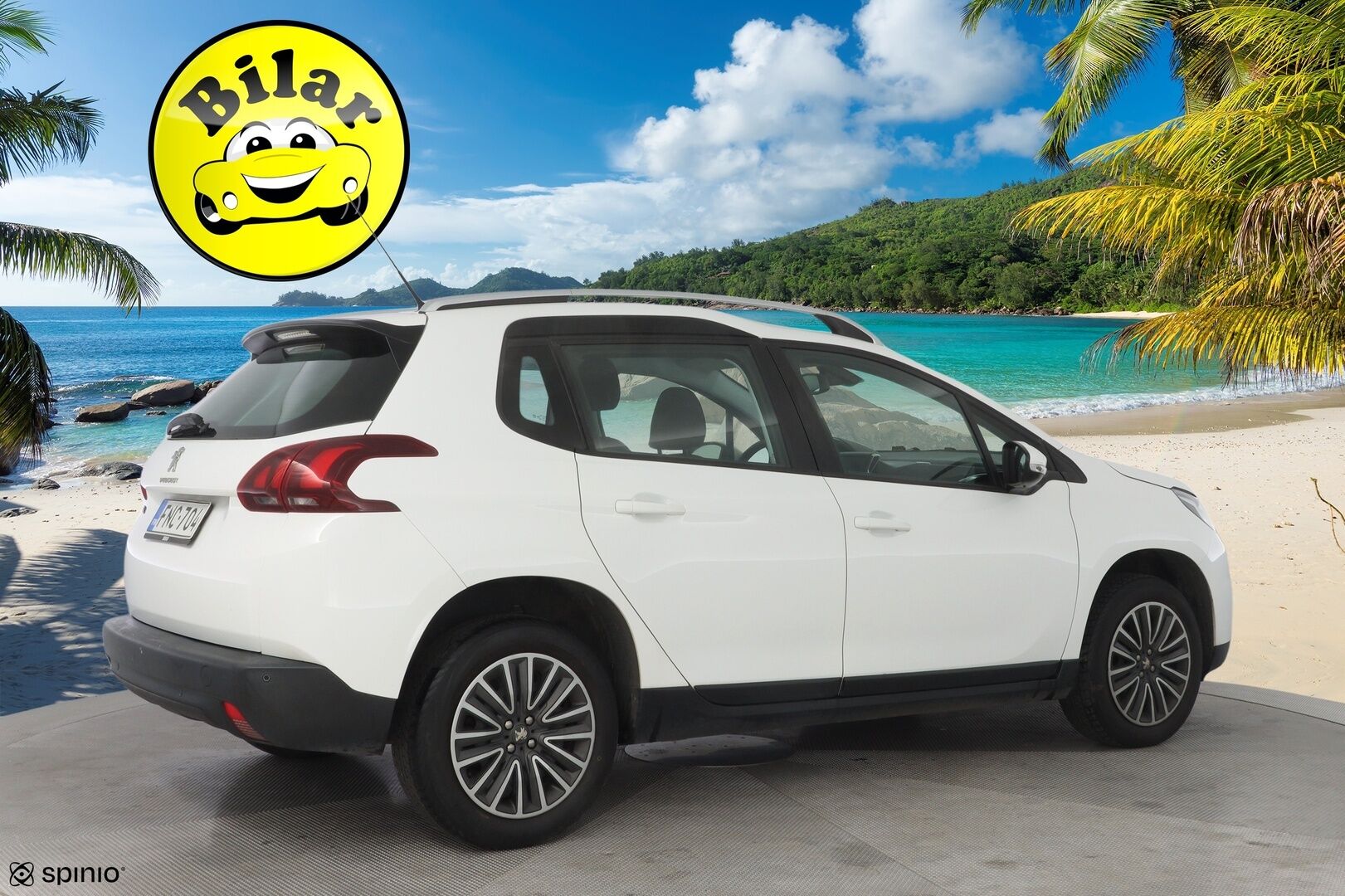 Peugeot 2008 2018 Motion VTi 82 - Myydään huutokaupat.com - Suomi-auto | Cruise | Lohkolämmitin sisäpistokkeella | Jakohihna vaihdettu 99tkm 