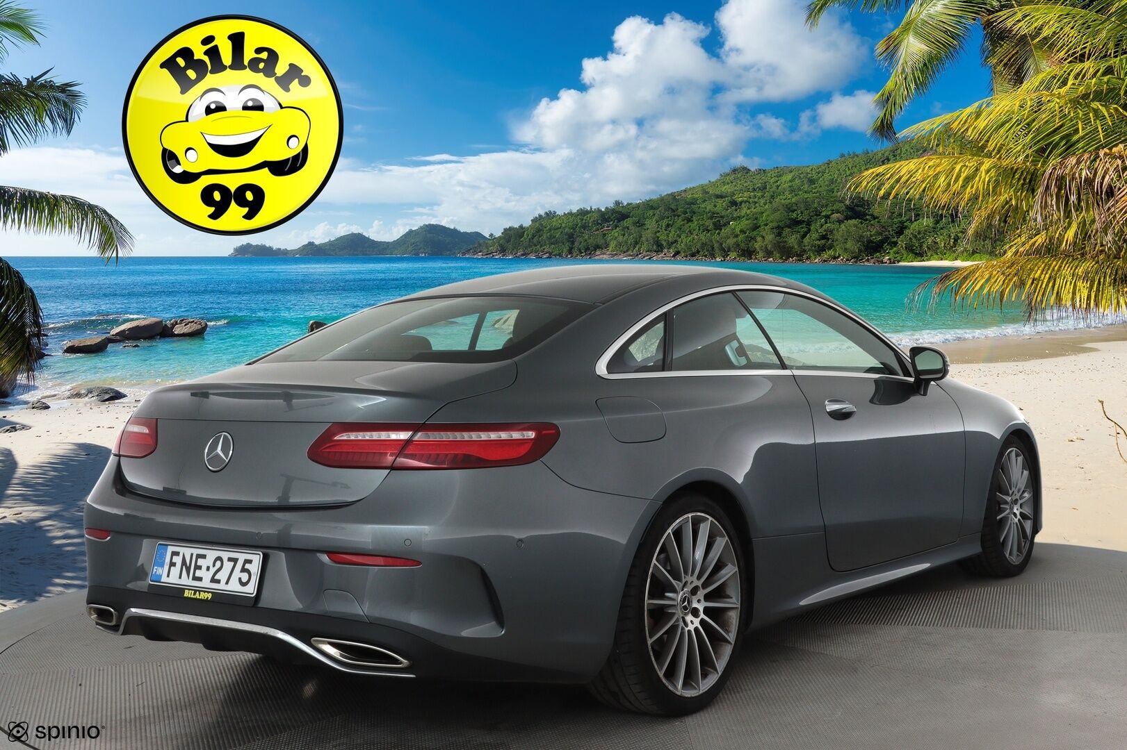 Mercedes-Benz E 2018 200 A Coupé Business AMG **Vakkari / ILS-LED / Burmester / P.kamera / Ruskeat nahat / KeylessGo** - 3,99 % KORKOTARJOUS TÄHÄN AUTOON 31.8. ASTI! - Suomi-auto / Kahdet renkaat aluvanteilla / Sähköluukku / Navi