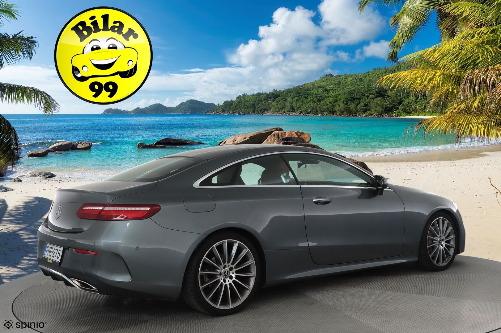 Mercedes-Benz E 2018 200 A Coupé Business AMG **Vakkari / ILS-LED / Burmester / P.kamera / Ruskeat nahat / KeylessGo** - 3,99 % KORKOTARJOUS TÄHÄN AUTOON 31.8. ASTI! - Suomi-auto / Kahdet renkaat aluvanteilla / Sähköluukku / Navi