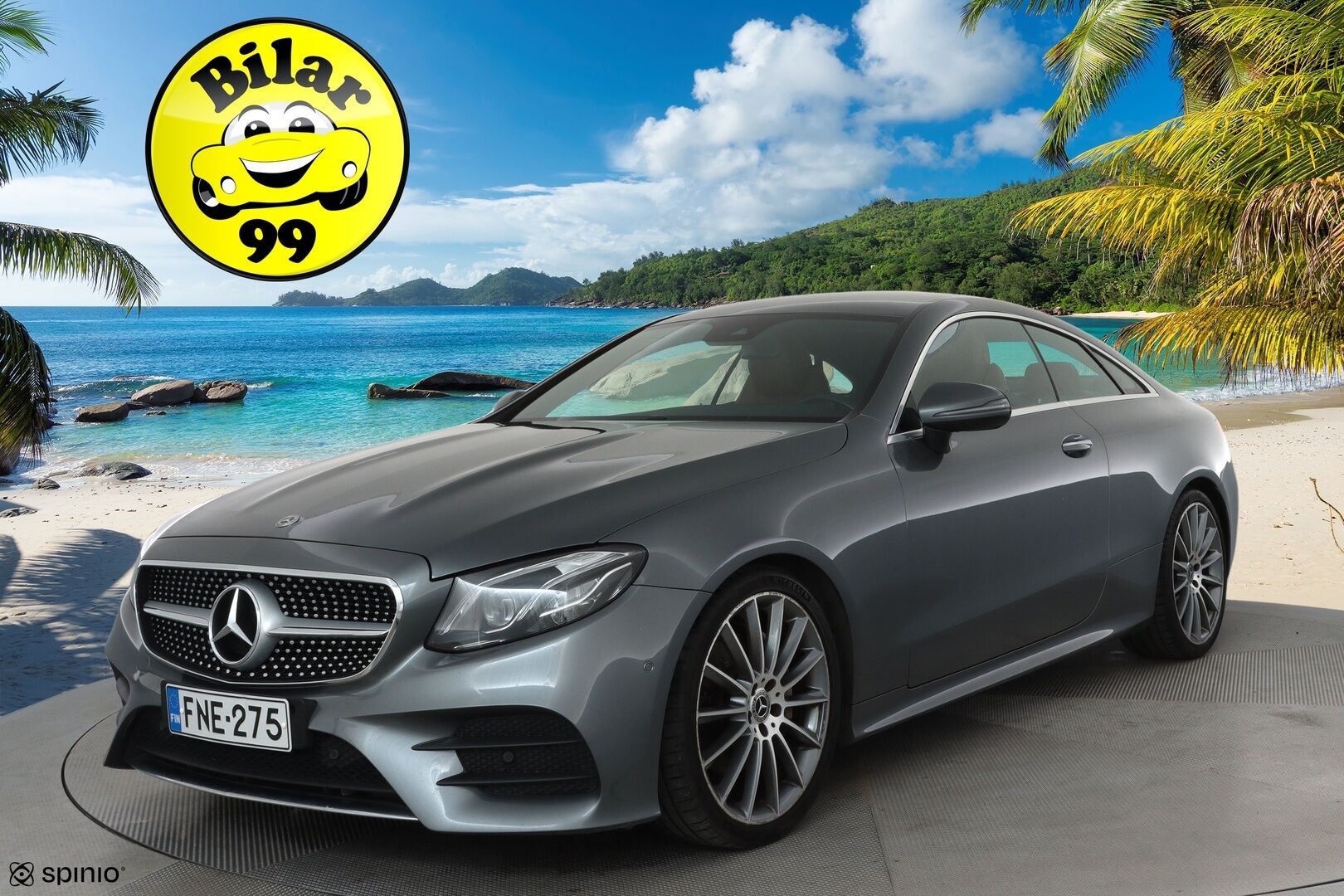 Mercedes-Benz E 2018 200 A Coupé Business AMG **Vakkari / ILS-LED / Burmester / P.kamera / Ruskeat nahat / KeylessGo** - 3,99 % KORKOTARJOUS TÄHÄN AUTOON 31.8. ASTI! - Suomi-auto / Kahdet renkaat aluvanteilla / Sähköluukku / Navi
