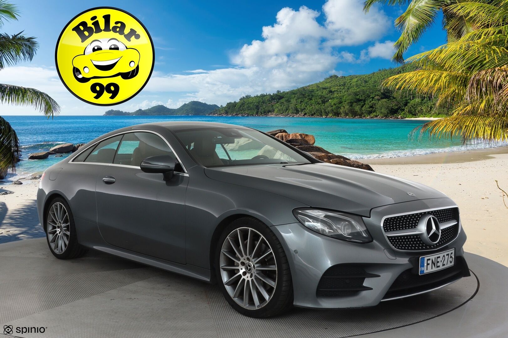 Mercedes-Benz E 2018 200 A Coupé Business AMG **Vakkari / ILS-LED / Burmester / P.kamera / Ruskeat nahat / KeylessGo** - 3,99 % KORKOTARJOUS TÄHÄN AUTOON 31.8. ASTI! - Suomi-auto / Kahdet renkaat aluvanteilla / Sähköluukku / Navi