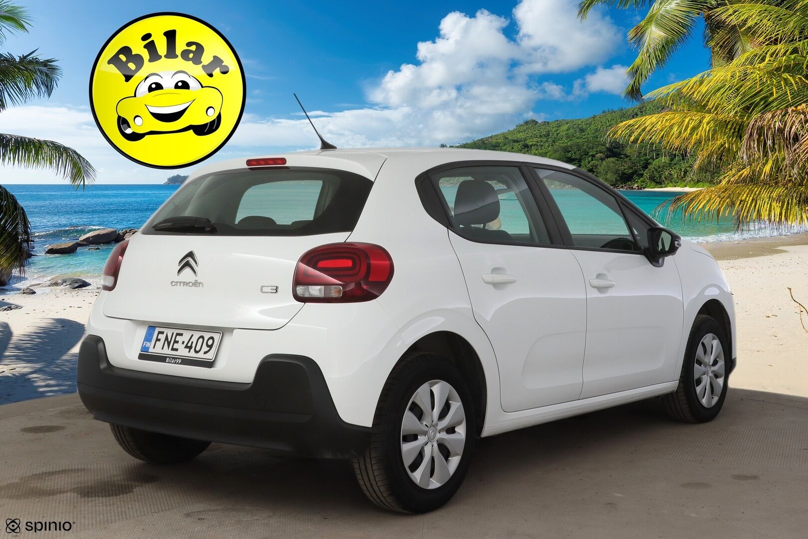 Citroen C3 2018 PureTech 82 Feel - | 1-om. Suomi-auto | Vakionopeudensäädin | Lane Assist | Bluetooth | LED | Kahdet Michelinin renkaat! | Jakohihna vaihdettu 47tkm kohdalla! |