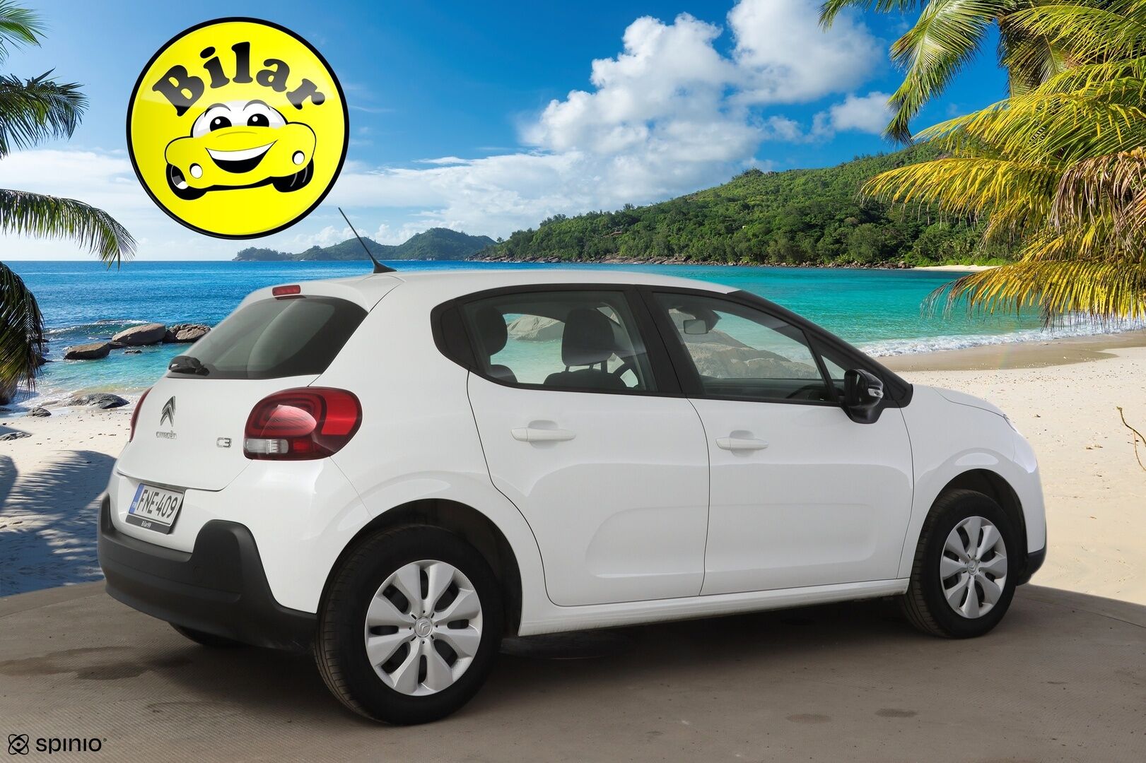Citroen C3 2018 PureTech 82 Feel - | 1-om. Suomi-auto | Vakionopeudensäädin | Lane Assist | Bluetooth | LED | Kahdet Michelinin renkaat! | Jakohihna vaihdettu 47tkm kohdalla! |