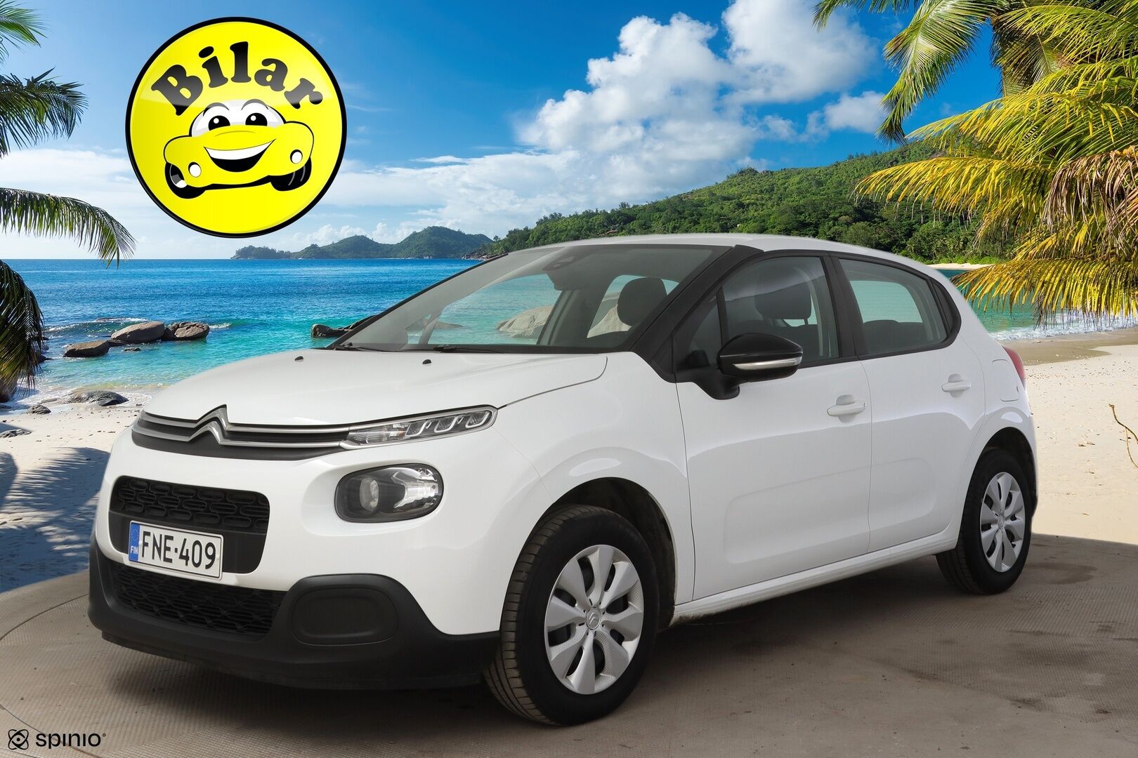 Citroen C3 2018 PureTech 82 Feel - | 1-om. Suomi-auto | Vakionopeudensäädin | Lane Assist | Bluetooth | LED | Kahdet Michelinin renkaat! | Jakohihna vaihdettu 47tkm kohdalla! |