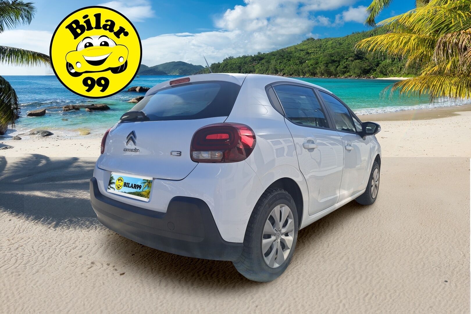 Citroen C3 2018 PureTech 82 Feel * Vakionopeudensäädin / Lane Assist / Bluetooth / LED * - 1-om. Suomi-auto / Kahdet Michelinin renkaat! / Jakohihna vaihdettu 47tkm kohdalla! - HULLUT AVAJAISHULINAT KORKOTARJOUS 3,29 %