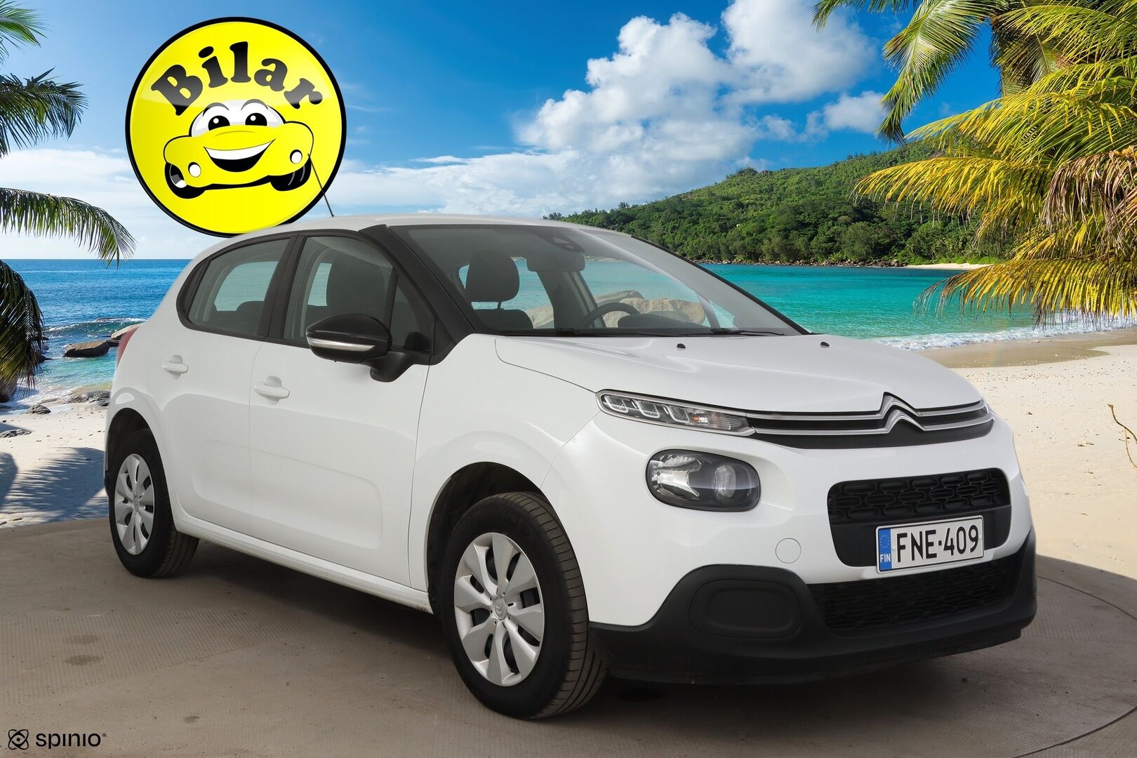 Citroen C3 2018 PureTech 82 Feel - | 1-om. Suomi-auto | Vakionopeudensäädin | Lane Assist | Bluetooth | LED | Kahdet Michelinin renkaat! | Jakohihna vaihdettu 47tkm kohdalla! |