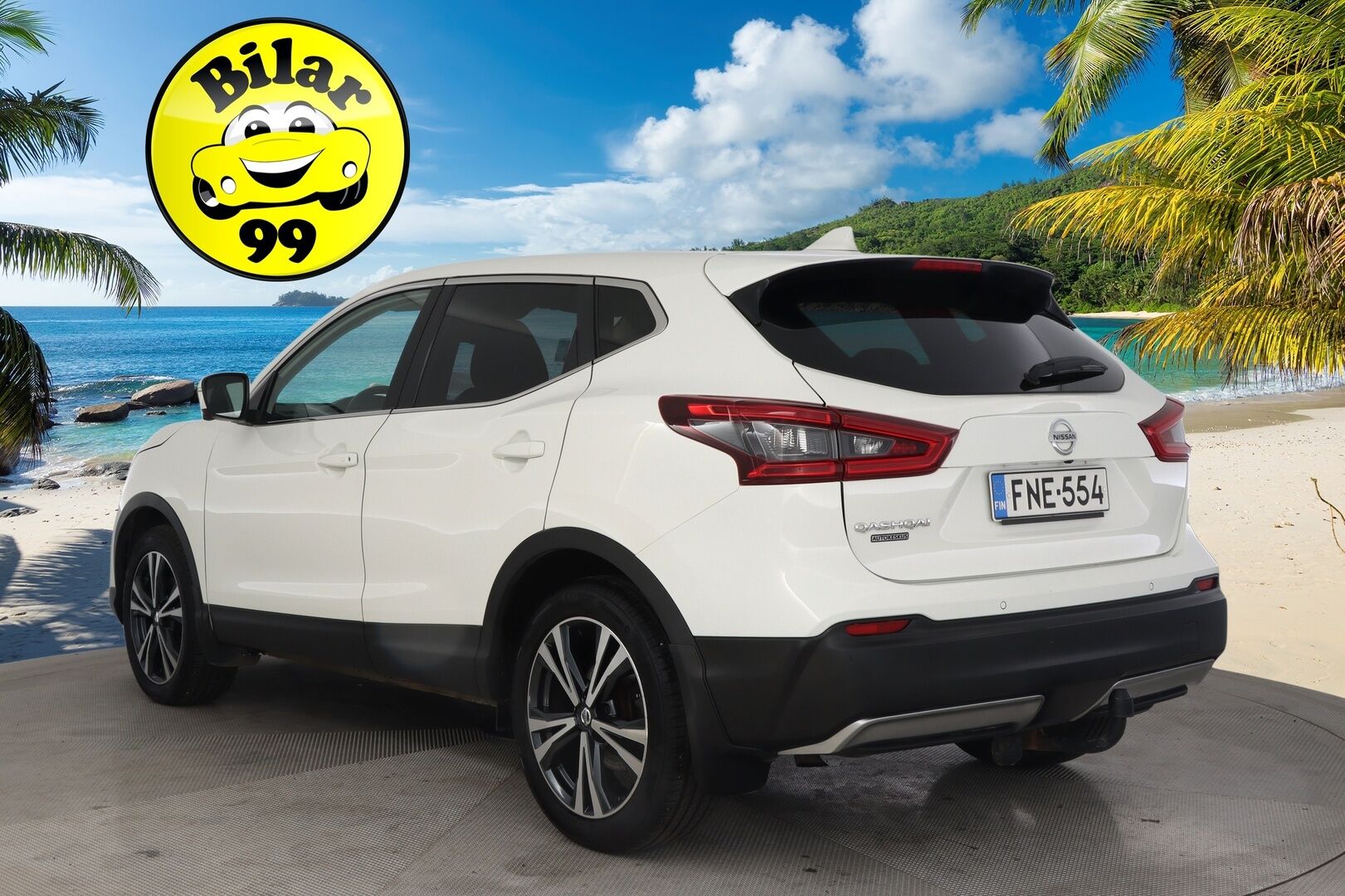 Nissan Qashqai 2018 DIG-T 115 N-Connecta 2WD Xtronic LED PFEB *Myydään Huutokaupat.com* - *Lohko / Navi / Keyless / Koukku / Autom. Ilmastointi / 2x Renkaat ja vanteet*