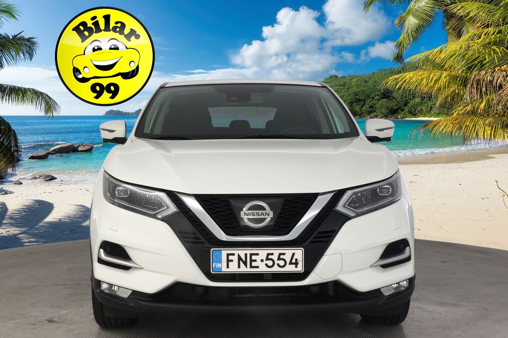 Nissan Qashqai 2018 DIG-T 115 N-Connecta 2WD Xtronic LED PFEB *Myydään Huutokaupat.com* - *Lohko / Navi / Keyless / Koukku / Autom. Ilmastointi / 2x Renkaat ja vanteet*