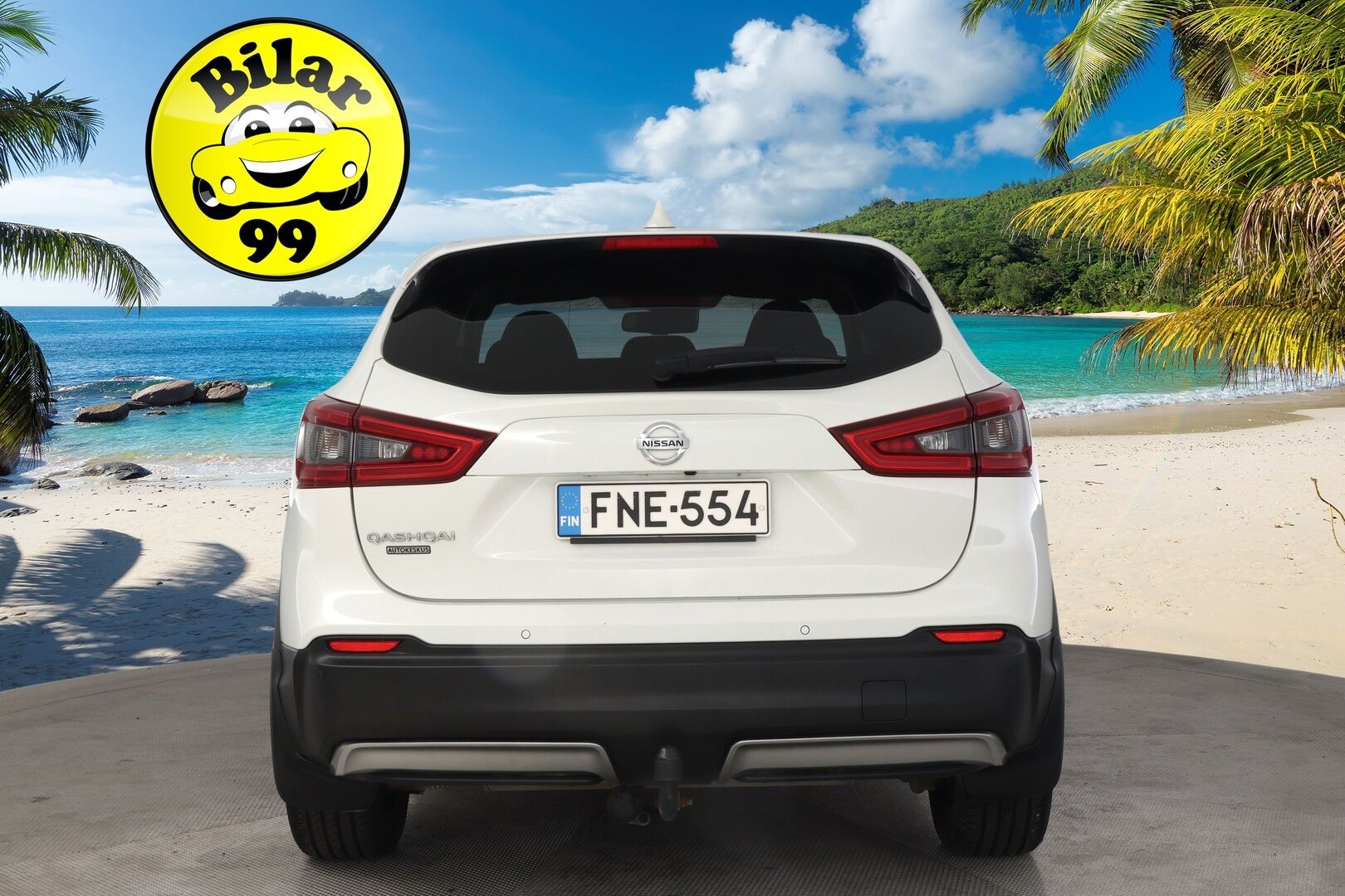 Nissan Qashqai 2018 DIG-T 115 N-Connecta 2WD Xtronic LED PFEB *Myydään Huutokaupat.com* - *Lohko / Navi / Keyless / Koukku / Autom. Ilmastointi / 2x Renkaat ja vanteet*