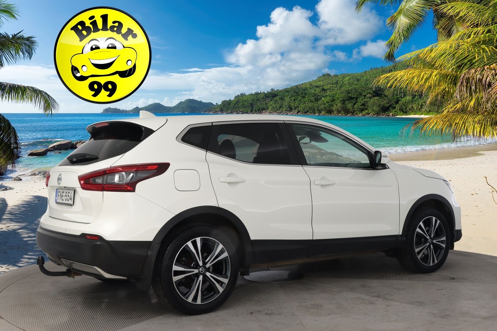 Nissan Qashqai 2018 DIG-T 115 N-Connecta 2WD Xtronic LED PFEB *Myydään Huutokaupat.com* - *Lohko / Navi / Keyless / Koukku / Autom. Ilmastointi / 2x Renkaat ja vanteet*