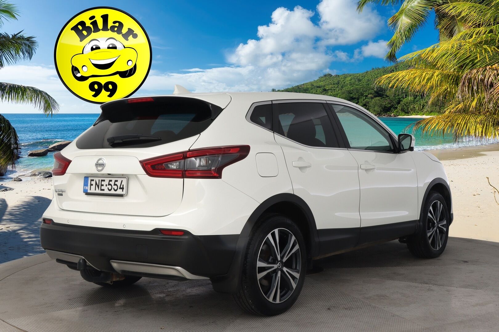 Nissan Qashqai 2018 DIG-T 115 N-Connecta 2WD Xtronic LED PFEB *Myydään Huutokaupat.com* - *Lohko / Navi / Keyless / Koukku / Autom. Ilmastointi / 2x Renkaat ja vanteet*