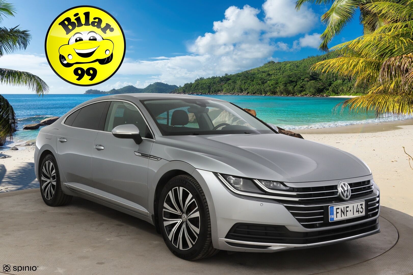 Volkswagen Arteon 2018 Elegance 1,5 TSI EVO 110 kW DSG **Webasto / Koukku / Adapt.Vakkari / Adapt.LED / P.Tutkat / Navi / Kaistavahti** - Suomi-auto / Kahdet Renkaat