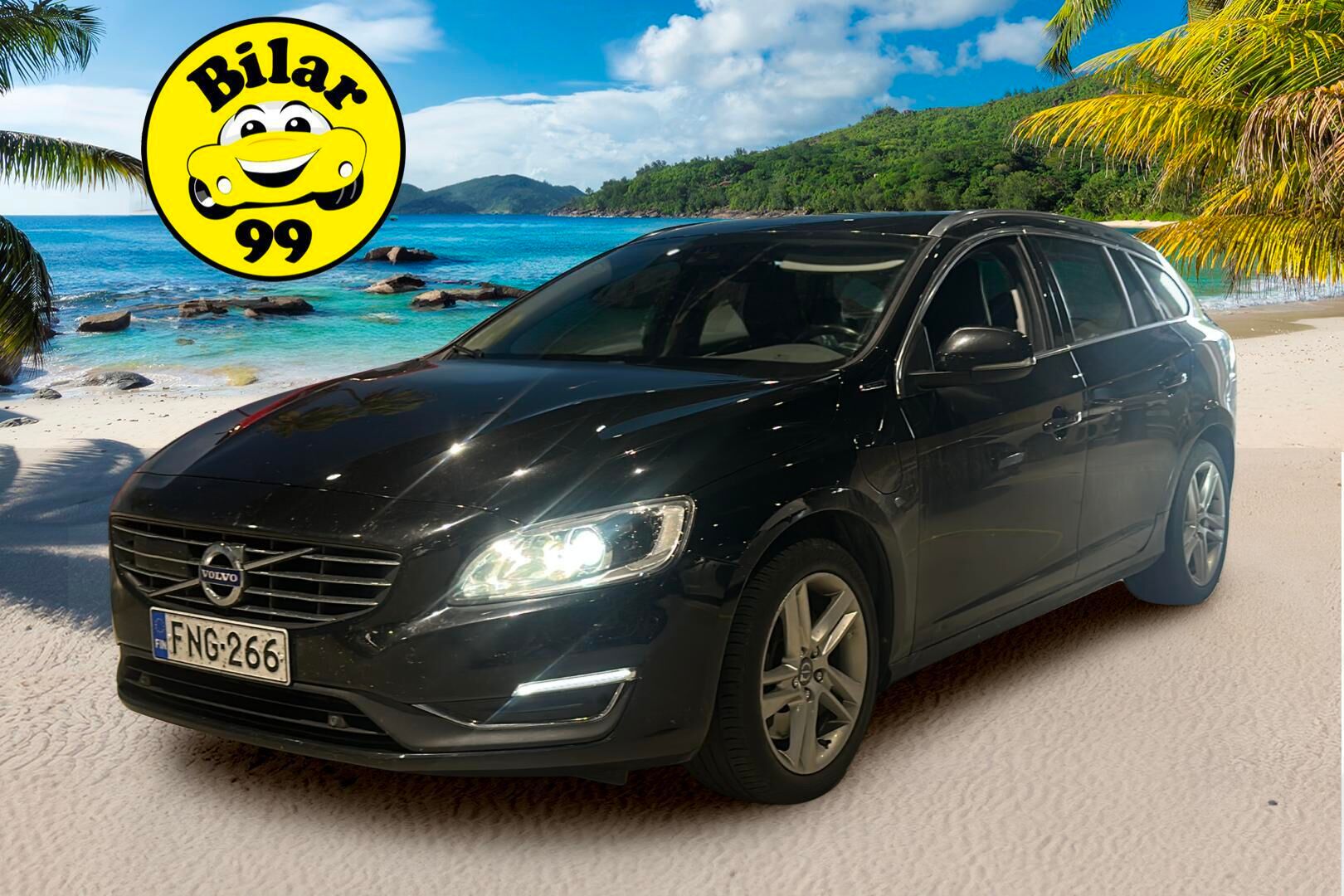 Volvo V60 2018 D5 AWD Twin Engine Bus Classic Summum aut / Adapt. vak. / Muistipenkki / Suomi-Auto / BLIS / Nahat - Webasto / Vetokoukku / Keyless / P-tutkat / Ratinlämmitys / Navi