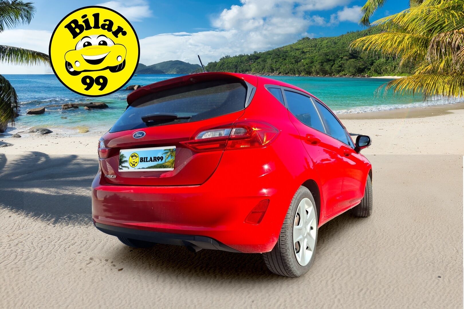 Ford Fiesta 2018 1,1 85hv M5 Trend 5-ovinen - | Vakkari | Lane assist | Ilmastointi | Bluetooth | 