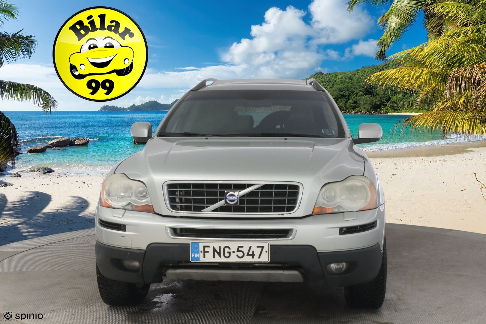 Volvo XC90 2007 D5 AWD AUT 7-paikkainen *Yritys Outlet - Myydään vain yrityksille* / Webasto / Koukku / Navi / Muistipenkki / Kattoluukku / - Juuri saapunut D5 runsaalla huoltohistorialla / Webasto