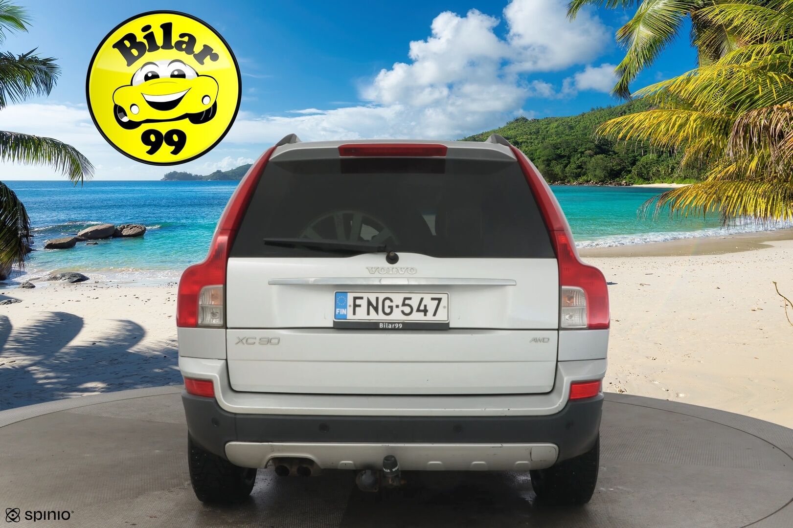 Volvo XC90 2007 D5 AWD AUT 7-paikkainen *Yritys Outlet - Myydään vain yrityksille* / Webasto / Koukku / Navi / Muistipenkki / Kattoluukku / - Juuri saapunut D5 runsaalla huoltohistorialla / Webasto