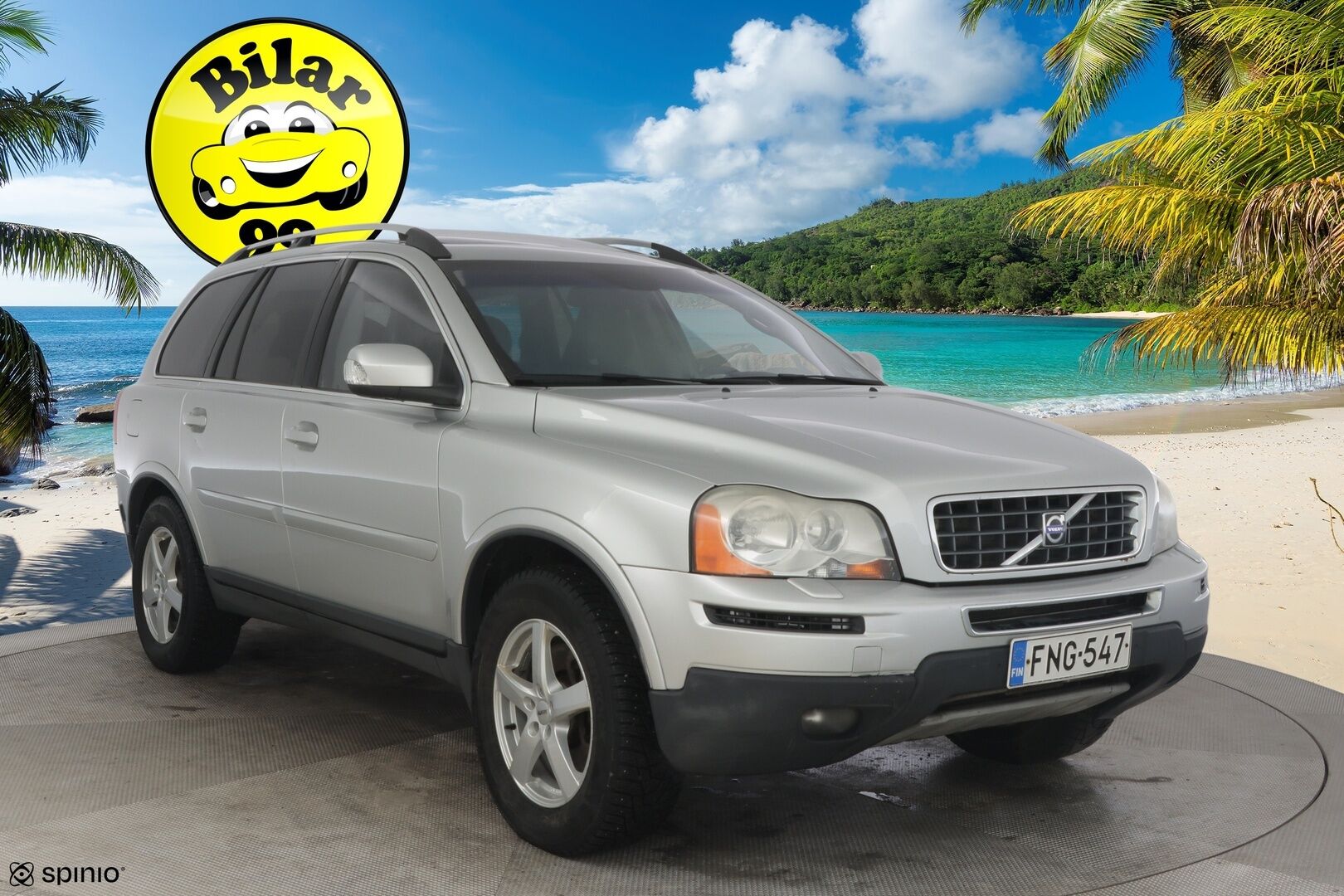 Volvo XC90 2007 D5 AWD AUT 7-paikkainen *Yritys Outlet - Myydään vain yrityksille* / Webasto / Koukku / Navi / Muistipenkki / Kattoluukku / - Juuri saapunut D5 runsaalla huoltohistorialla / Webasto