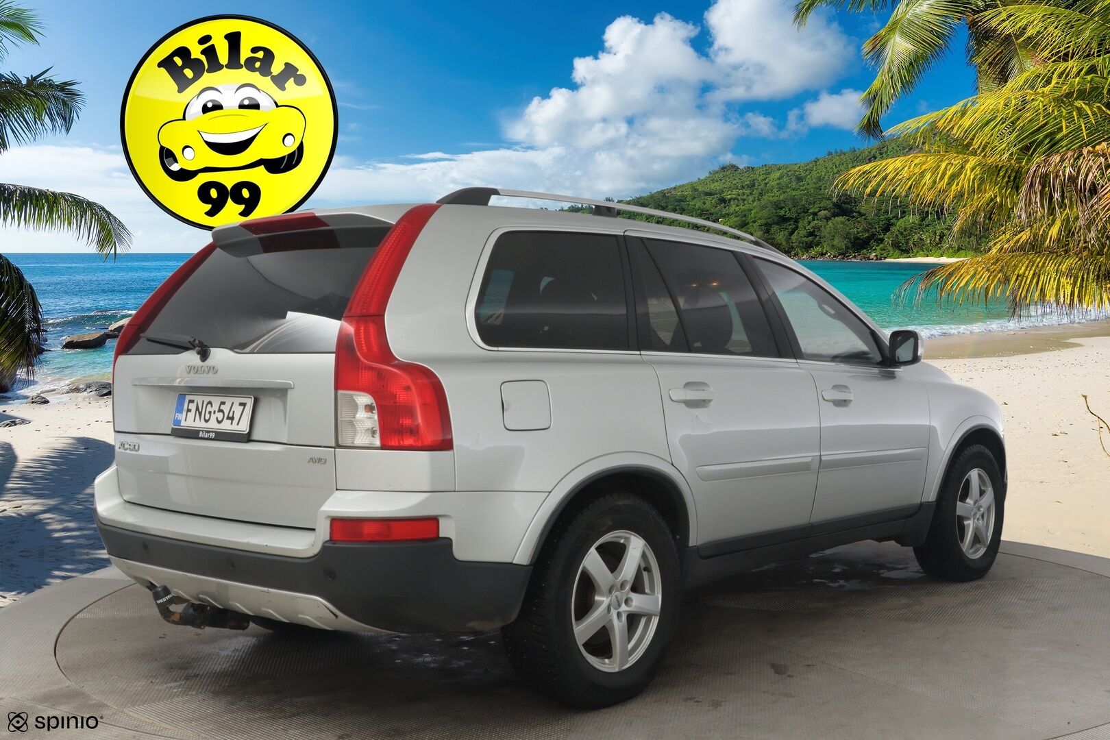Volvo XC90 2007 D5 AWD AUT 7-paikkainen *Yritys Outlet - Myydään vain yrityksille* / Webasto / Koukku / Navi / Muistipenkki / Kattoluukku / - Juuri saapunut D5 runsaalla huoltohistorialla / Webasto