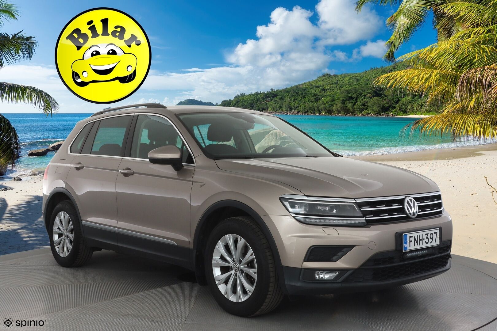 Volkswagen Tiguan 2018 Comfortline 1,4 TSI 110 kW (150 hv) 4MOTION DSG-automaatti - | ACC | Webasto | Koukku | LED | P.tutkat | Hierovat Penkit | Ratinlämmitys | Digimittaristo | Apple&Android | Suomi-auto | Kahdet Renkaat | Merkkihuollettu |
