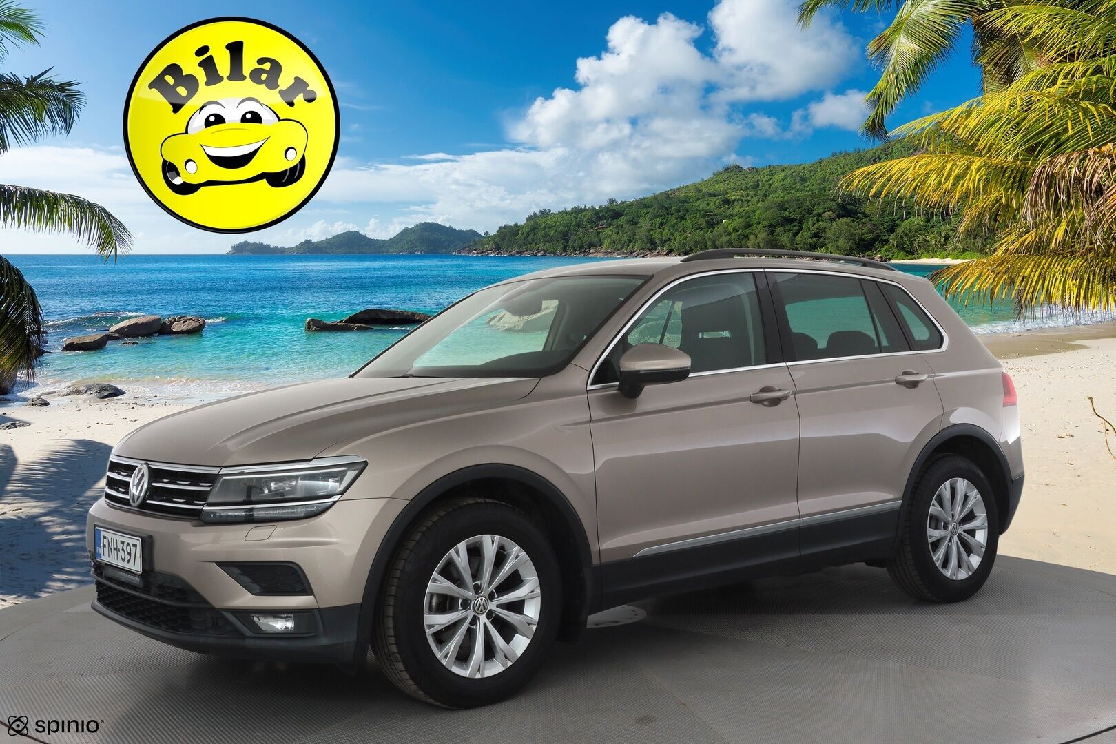 Volkswagen Tiguan 2018 Comfortline 1,4 TSI 110 kW (150 hv) 4MOTION DSG-automaatti - | ACC | Webasto | Koukku | LED | P.tutkat | Hierovat Penkit | Ratinlämmitys | Digimittaristo | Apple&Android | Suomi-auto | Kahdet Renkaat | Merkkihuollettu |