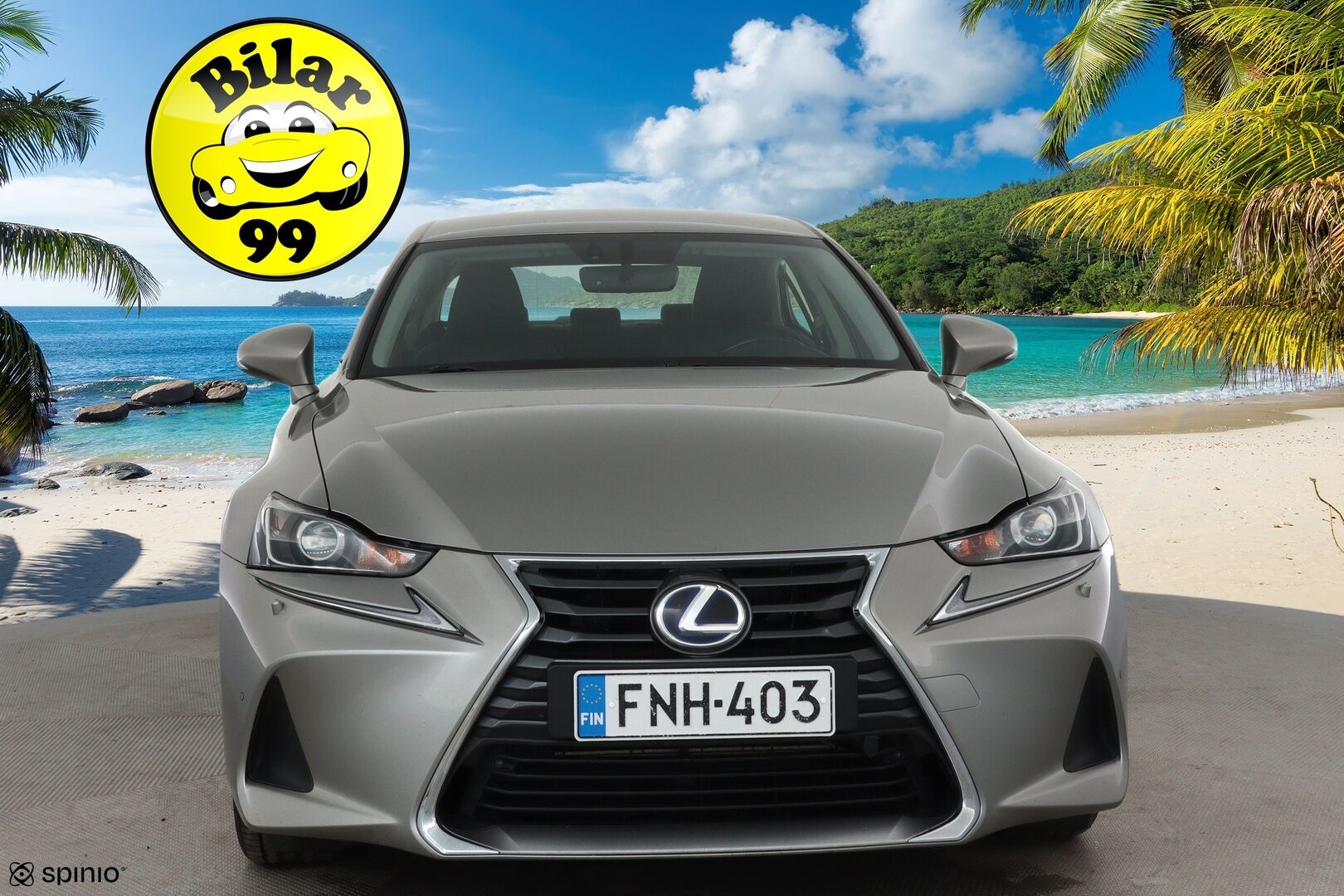 Lexus IS 2018 300h Hybrid A Comfort **Vakkari / Koukku / Puolinahat / Lohkolämmitin / KeylessGo / Bluetooth** - Suomi-auto / Merkkihuollettu / Kahdet renkaat aluvanteilla