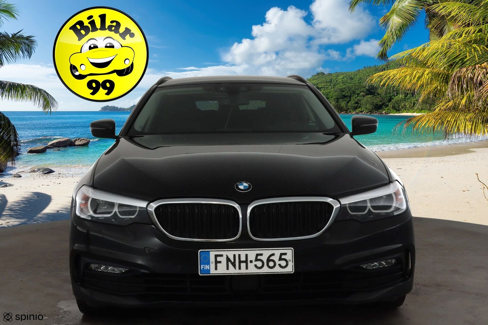 BMW 520 2018 G31 Touring 520d A Business Sport * ACC / P.kamera / Intelligent safety / Osasähköt / LED / Sporttipenkit * - Merkkihuollettu / Suomi-auto