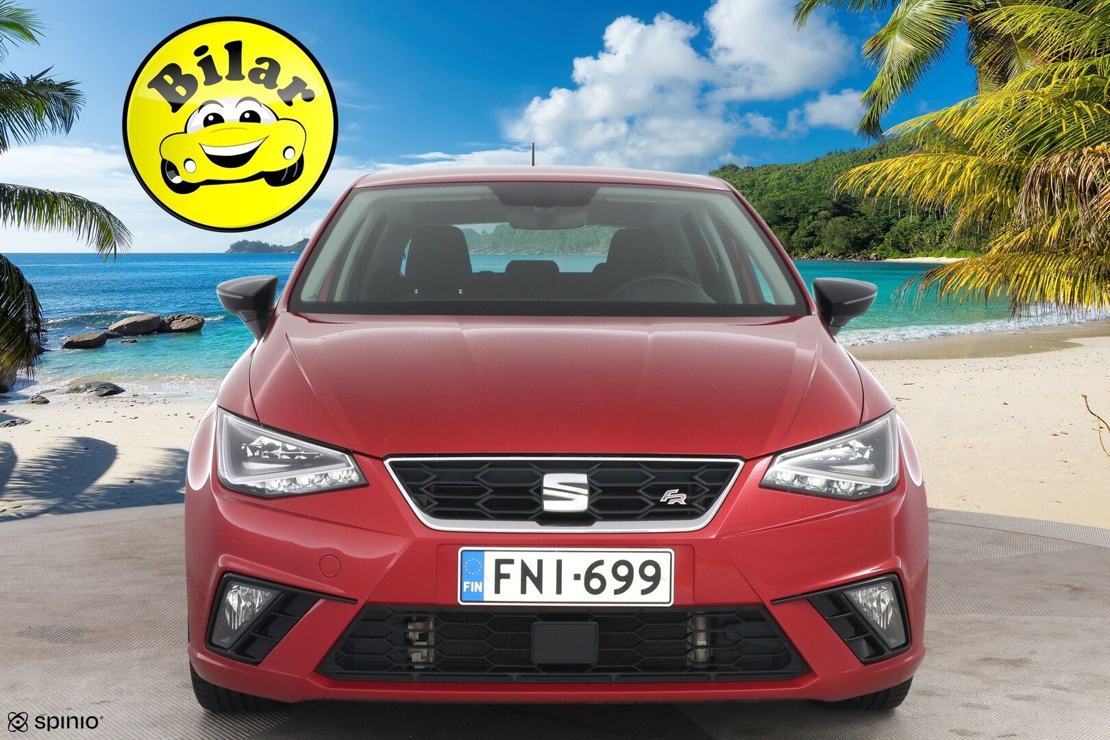 Seat Ibiza 2018 1,5 TSI EVO FR - ACC | Tutka | FR sport puskurit | Apple ja Android-auto | Suomi-auto 