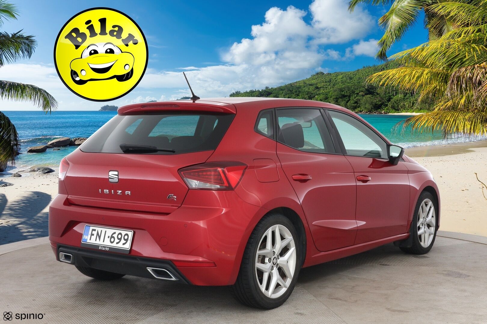 Seat Ibiza 2018 1,5 TSI EVO FR - ACC | Tutka | FR sport puskurit | Apple ja Android-auto | Suomi-auto 