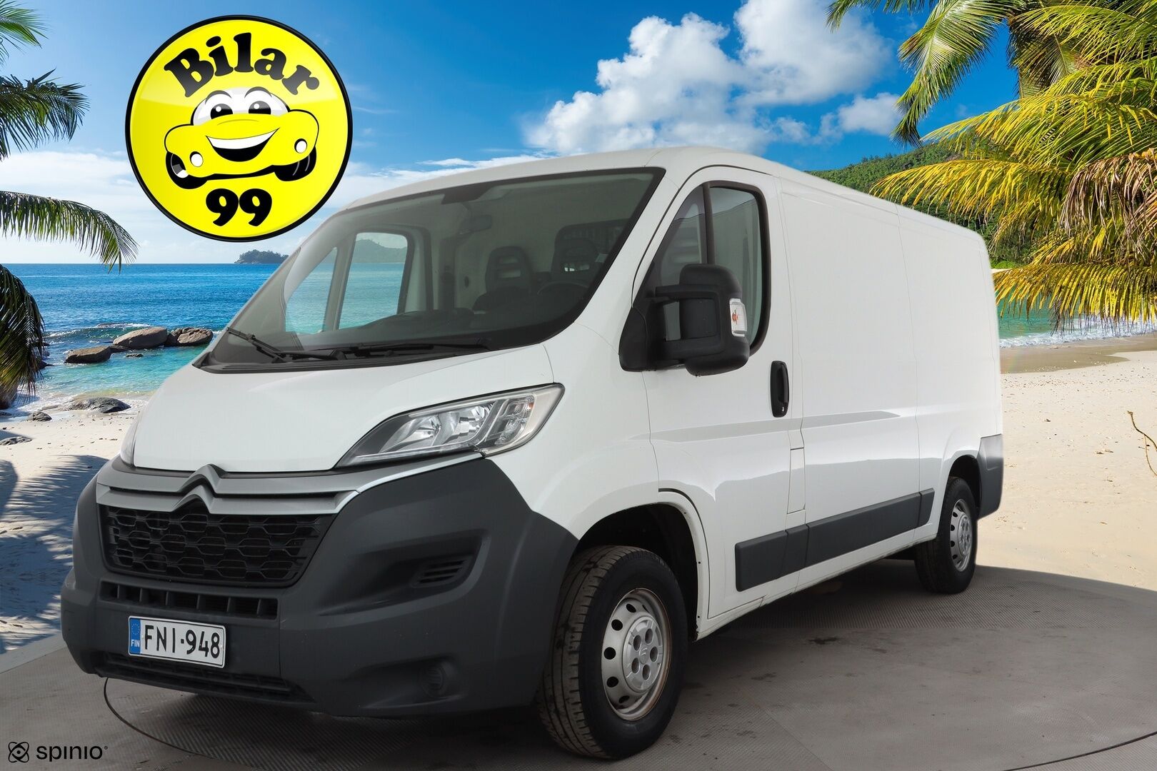 Citroen Jumper 2018 BlueHDi 130 35 L2H1 * Vakkari / Webasto / Koukku / Bluetooth / ALV / 2x Renkaat * - 1.Om Suomi-auto - HULLUT AVAJAISHULINAT KORKOTARJOUS 3,29 %